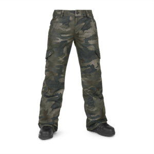 Spodnie Snowboardowe Damskie Volcom Bridger Ins (Cloudwash Camo)