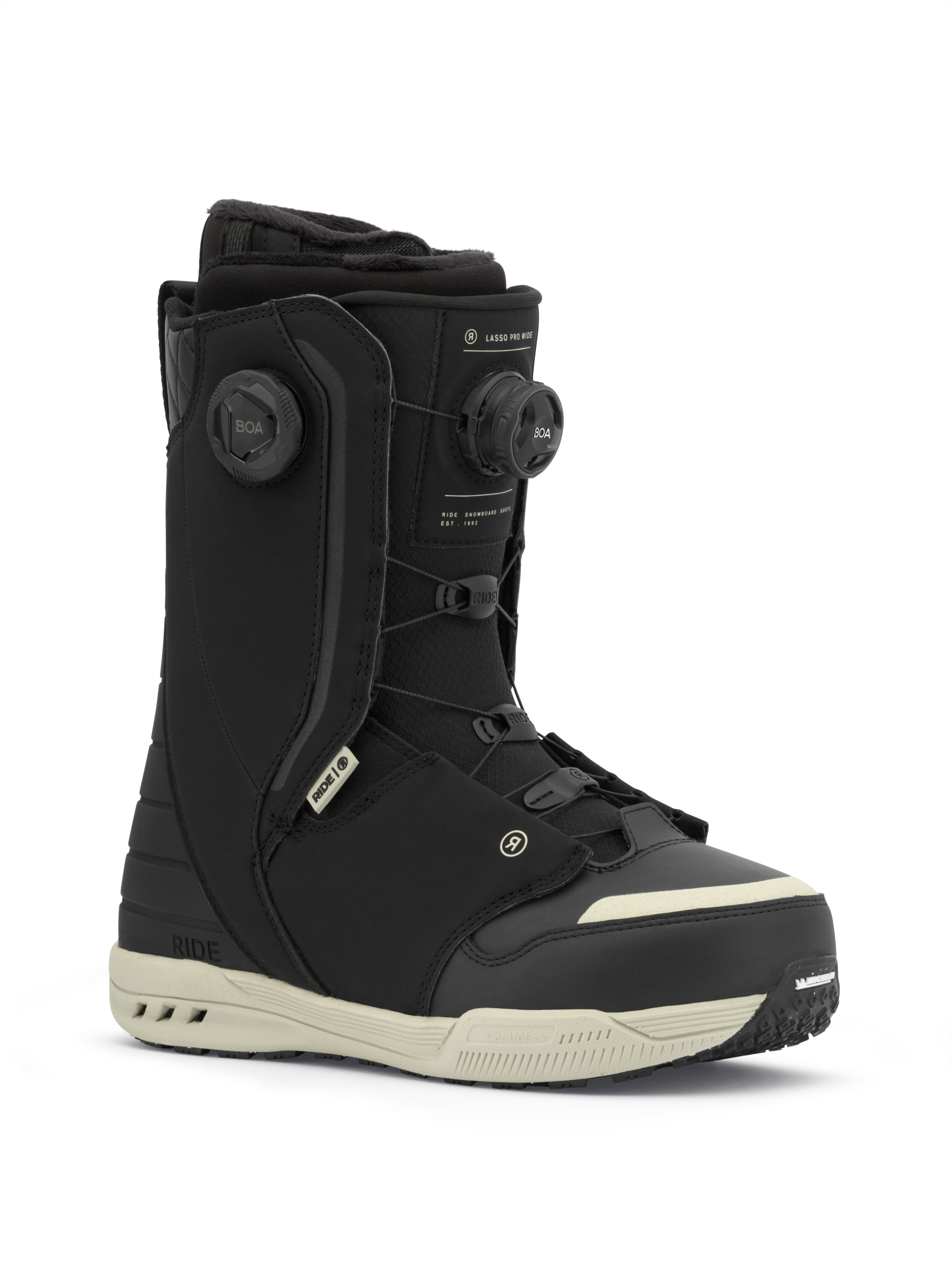 Buty Snowboardowe Ride Lasso Pro Wide (Black) 2026