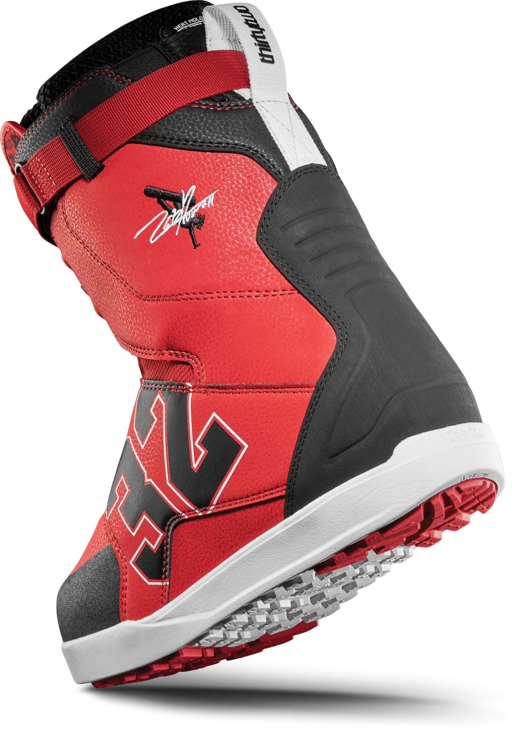 Buty snowboardowe ThirtyTwo Lashed Double Boa Zeb (Red/Black) - obrazek 2