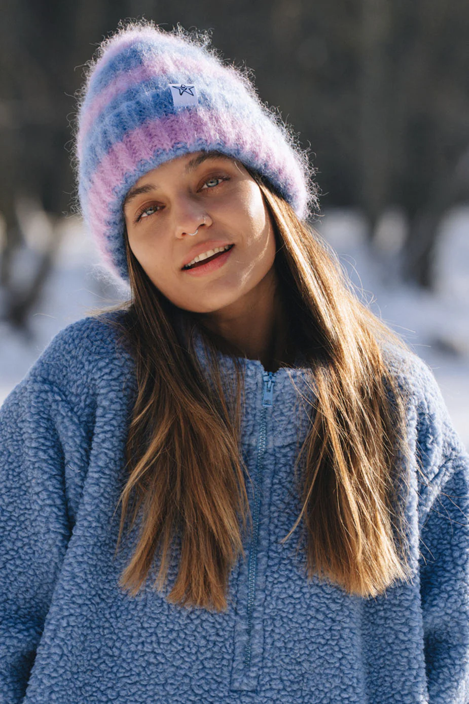 Czapka Moher Fluffy - JUNGMOB - obrazek 17